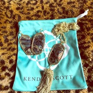 Kendra Scott necklace and earrings set